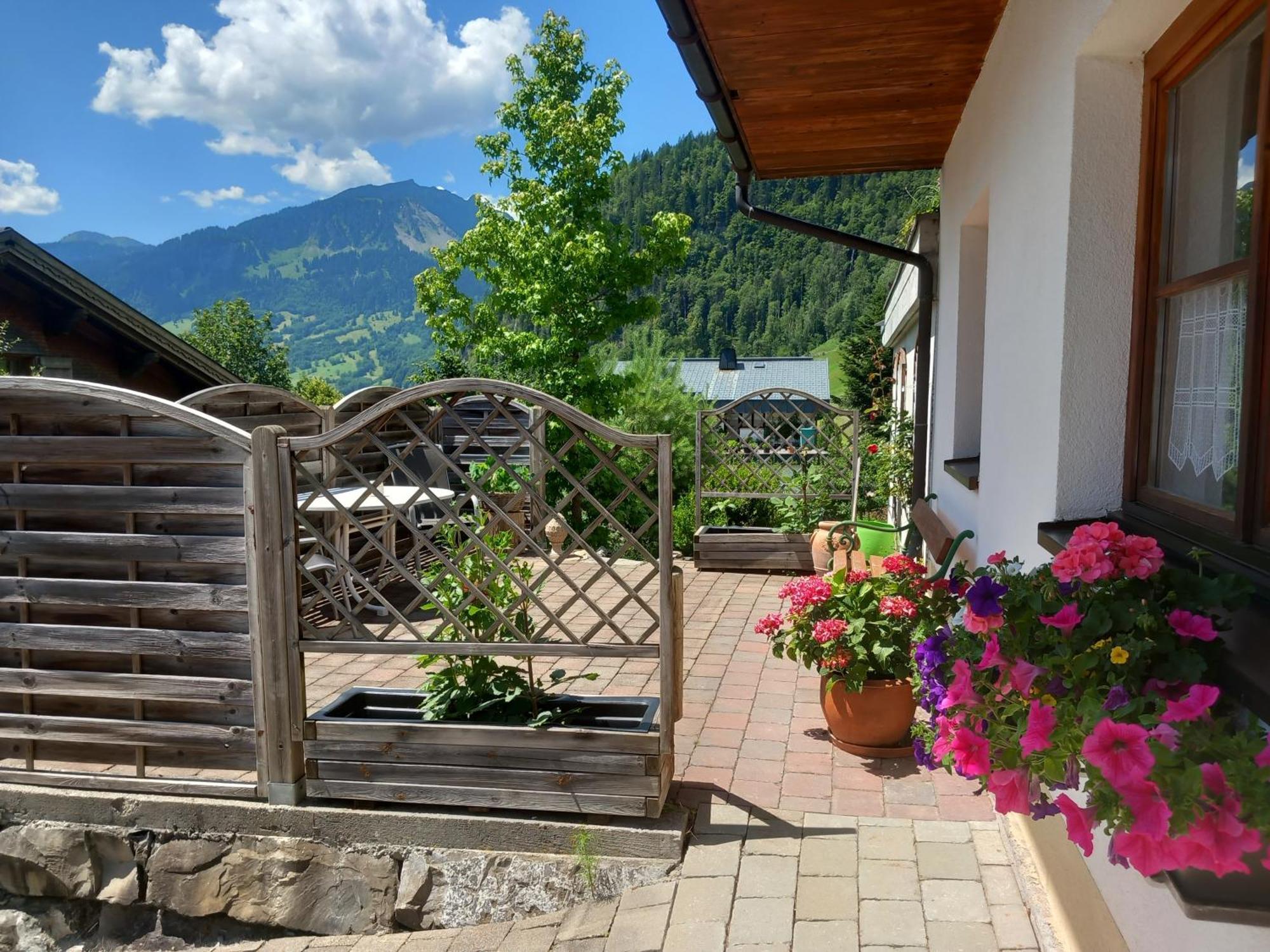 Haus Simma Leilighet Au (Vorarlberg) Eksteriør bilde